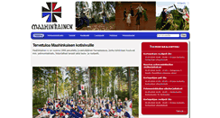 Desktop Screenshot of maahinkainen.org